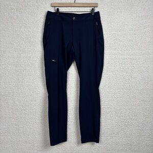 Columbia Sportswear Pants Womens 10 Blue Slim Cargo Outdoor Hiking Trail Camping